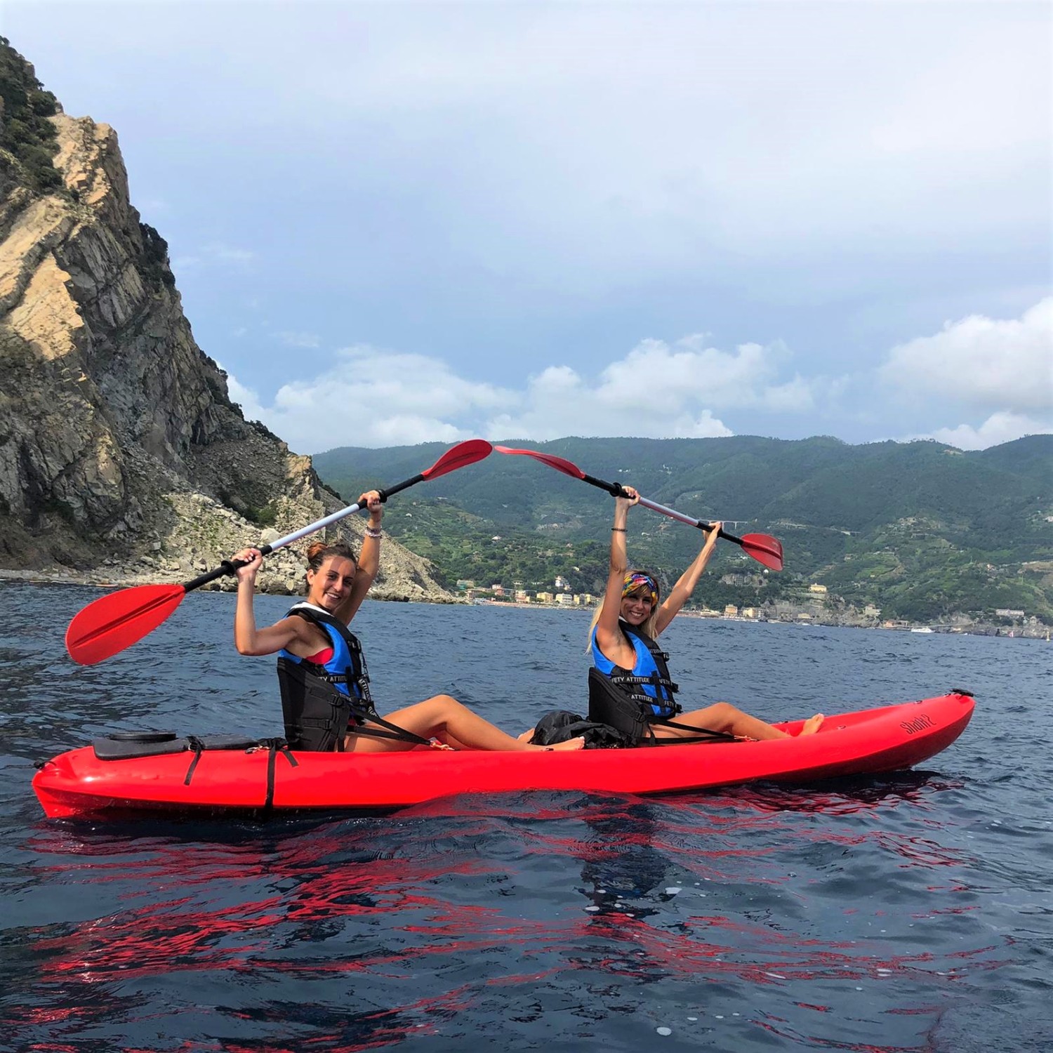 carnassa cinque terre kayak tour